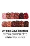 12 li Far Paleti - Eyeshadow Palette 777 Obsessive Addiction 15,6 g