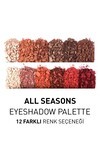 12 li Far Paleti - Eyeshadow Palette 999 All Seasons 15,6 g