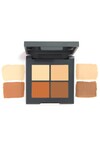 4lü Krem Kontür Paleti - Cream Contour Palette Vanilia & Beige & Brown & Mocha