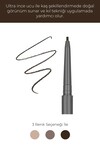 Asansörlü Ultra İnce Uçlu Dolgunlaştırıcı Kahverengi Kaş Kalemi - Retractable Eyebrow Pencil 03