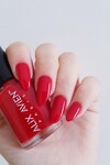Ateş Kırmızı Oje 56 - Yüksek Pigmentli Uzun Süreli Kalıcılık Hızlı Kuruma - Nail Lacquer 56
