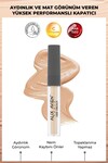 Aydınlık Görünüm Sağlayan Yoğun Likit Göz Altı Kapatıcısı - Liquid Concealer 104 Warm Bisque