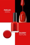 Bayrak Kırmızı Oje 14  - Yüksek Pigmentli Uzun Süreli Kalıcılık Hızlı Kuruma - Nail Lacquer 14