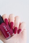 Bordo Oje 21  - Yüksek Pigmentli Uzun Süreli Kalıcılık Hızlı Kuruma - Nail Lacquer 21