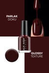 Bordo Oje 22  - Yüksek Pigmentli Uzun Süreli Kalıcılık Hızlı Kuruma - Nail Lacquer 22
