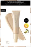 Doğal Parlaklık Sağlayan SPF15 Faktör Nemlendiren BB Krem - Natlook BB Cream 10 Fair to Light