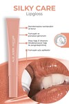 Dolgun Gürünüm ve Nemlendirici Etkili Dudak Parlatıcısı - Silky Care Lipgloss 301 Pure Copper