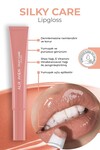 Dolgun Gürünüm ve Nemlendirici Etkili Dudak Parlatıcısı - Silky Care Lipgloss 302 Burnt Copper