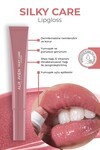 Dolgun Gürünüm ve Nemlendirici Etkili Dudak Parlatıcısı - Silky Care Lipgloss 306 Glutters In Pink
