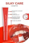 Dolgun Gürünüm ve Nemlendirici Etkili Dudak Parlatıcısı - Silky Care Lipgloss 308 Flame Red