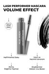 Dolgun Kirpik Etkili Topaklanmayan Kıvrımlar,Ekstra Hacimli Siyah Maskara - Lash Performer Mascara