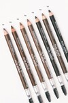 Fırçalı Yumuşak Uçlu Belirginleştirici Gri Kaş Kalemi-Eyebrow Expert Powdery Liner 107 Deep Gray