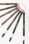 Fırçalı Yumuşak Uçlu Belirginleştirici Gri Kaş Kalemi-Eyebrow Expert Powdery Liner 107 Deep Gray