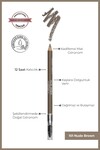Fırçalı Yumuşak Uçlu Belirginleştirici Kahverengi Kaş Kalemi-Eyebrow Expert Powdery Liner 101 Nude