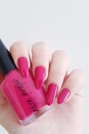 Fuşya Oje 101 - Yüksek Pigmentli Uzun Süreli Kalıcılık Hızlı Kuruma - Nail Lacquer 101