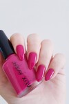 Fuşya Oje 102 - Yüksek Pigmentli Uzun Süreli Kalıcılık Hızlı Kuruma - Nail Lacquer 102