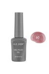 Işıltılı Bej Pembe Kalıcı Oje 60-Yoğun Renk Veren Jel Oje 12 ml-Nail UV Gel Polish 60