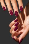 Kahverengi Bordo Kalıcı Oje 105-Yoğun Renk Veren Jel Oje 12 ml-Nail UV Gel Polish 105