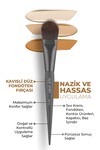 Kavisli Düz Fondöten Fırçası - Flat Foundation Brush