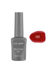 Kırmızı Kalıcı Oje 101-Yoğun Renk Veren Jel Oje 12 ml-Nail UV Gel Polish 101