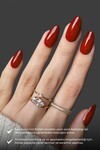 Kırmızı Kalıcı Oje 101-Yoğun Renk Veren Jel Oje 12 ml-Nail UV Gel Polish 101