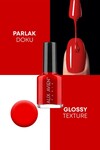 Kırmızı Oje 103 - Yüksek Pigmentli Uzun Süreli Kalıcılık Hızlı Kuruma - Nail Lacquer 103