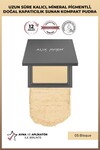 Kompakt Pudra - 12 Saate Kadar Kalıcılık - Sıcak-Nötr Cilt Alt Tonu - Compact Powder 05 Bisque