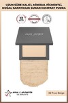 Kompakt Pudra - 12 Saate Kadar Kalıcılık - Soğuk Cilt Alt Tonu - Compact Powder 02 True Beige