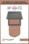 Kompakt Pudra - 12 Saate Kadar Kalıcılık - Soğuk Cilt Alt Tonu - Compact Powder 12 Cinnamon
