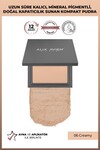 Kompakt Pudra - 12 Saate Kadar Kalıcılık - Soğuk-Nötr Cilt Alt Tonu - Compact Powder 06 Creamy