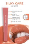 Koruyucu, Dolgunlaştırıcı, Nemlendirici Pembe Dudak Parlatıcısı - Silky Care Kılıf ve Lipgloss Set