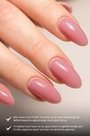Koyu Pembe Kalıcı Oje 59-Yoğun Renk Veren Jel Oje 12 ml-Nail UV Gel Polish 59
