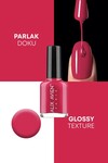 Koyu Pembe Oje 104 - Yüksek Pigmentli Uzun Süreli Kalıcılık Hızlı Kuruma - Nail Lacquer 104