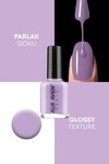 Lila Oje 75 - Yüksek Pigmentli Uzun Süreli Kalıcılık Hızlı Kuruma - Nail Lacquer 75