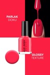 Narçiçeği Kırmızı Oje 13  - Yüksek Pigmentli Uzun Süreli Kalıcılık Hızlı Kuruma - Nail Lacquer 13