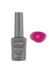 Neon Fuşya Pembe Kalıcı Oje 72-Yoğun Renk Veren Jel Oje 12 ml-Nail UV Gel Polish 72