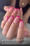 Neon Koyu Pembe Kalıcı Oje 70-Yoğun Renk Veren Jel Oje 12 ml-Nail UV Gel Polish 70