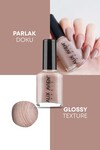 Nude Kahve Oje 86 - Yüksek Pigmentli Uzun Süreli Kalıcılık Hızlı Kuruma - Nail Lacquer 86