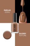 Nude Oje 09 - Yüksek Pigmentli Uzun Süreli Kalıcılık Hızlı Kuruma - Nail Lacquer 09