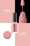 Nude Pembe Oje 80 - Yüksek Pigmentli Uzun Süreli Kalıcılık Hızlı Kuruma - Nail Lacquer 80