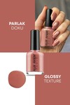 Nude Pembe Oje 85 - Yüksek Pigmentli Uzun Süreli Kalıcılık Hızlı Kuruma - Nail Lacquer 85