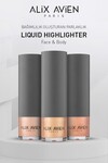 Pembe Işıltılı Likit Aydınlatıcı - Liquid Highlighter 101 Yüz & Vücut İçin - 30 ml