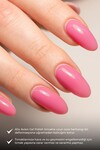 Pembe Kalıcı Oje 68-Yoğun Renk Veren Jel Oje 12 ml-Nail UV Gel Polish 68