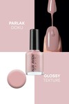 Pembe Nude Oje 46 - Yüksek Pigmentli Uzun Süreli Kalıcılık Hızlı Kuruma - Nail Lacquer 46
