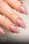 Pembe Somon Kalıcı Oje 54-Yoğun Renk Veren Jel Oje 12 ml-Nail UV Gel Polish 54