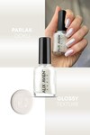 Sedefli Beyaz Oje 28 - Yüksek Pigmentli Uzun Süreli Kalıcılık Hızlı Kuruma - Nail Lacquer 28