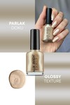 Sedefli Gold Oje 30 - Yüksek Pigmentli Uzun Süreli Kalıcılık Hızlı Kuruma - Nail Lacquer 30
