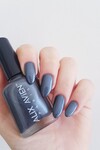 Sedefli Gri Oje 35 - Yüksek Pigmentli Uzun Süreli Kalıcılık Hızlı Kuruma - Nail Lacquer 35