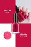 Sedefli Pembe Oje 105 - Yüksek Pigmentli Uzun Süreli Kalıcılık Hızlı Kuruma - Nail Lacquer 105
