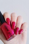 Sedefli Pembe Oje 105 - Yüksek Pigmentli Uzun Süreli Kalıcılık Hızlı Kuruma - Nail Lacquer 105